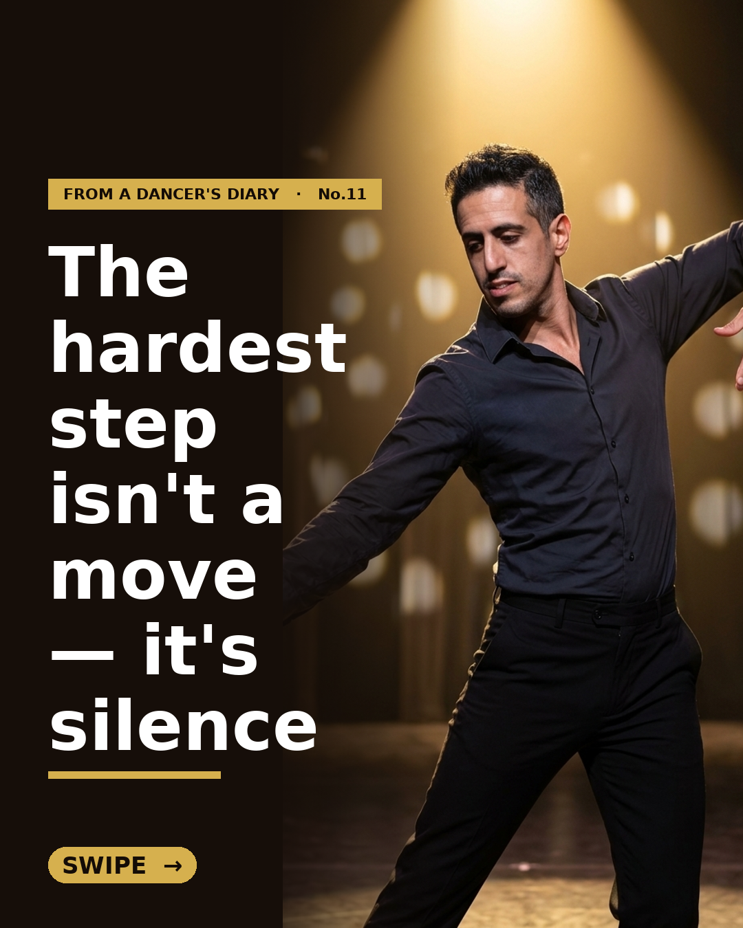 From a Dancer's Diary #11 — Dancing the Pauses: The Power of the Space Between the Notes