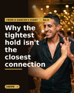 From a Dancer's Diary #4: The Elastic Connection — Staying Close While Giving Space